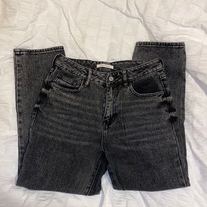 Pacsun Grey Denim Size 26 Mom Jeans